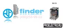 Реле Finder 55.13.9.125.2000 Миниатюрное универсальное реле