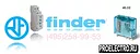 Реле Finder 40.52.9.012.5000 PAC Миниатюрное P C B реле