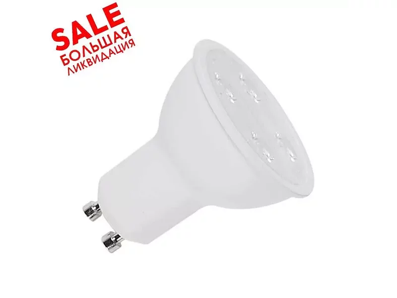 SLV 420060 SLV VALETO®, LED GU10 источник света 5.3Вт, 230В, 36°, 2700K, 385лм распродажа