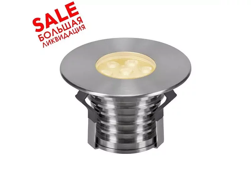 SLV 233726 DASAR® 150 PREMIUM ROUND светильник встраиваемый IP67 17Вт c LED 3000К распродажа
