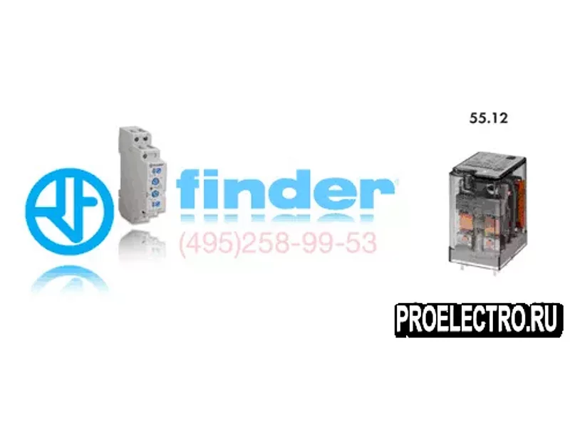 Реле Finder 55.12.9.012.0001 Миниатюрное универсальное реле