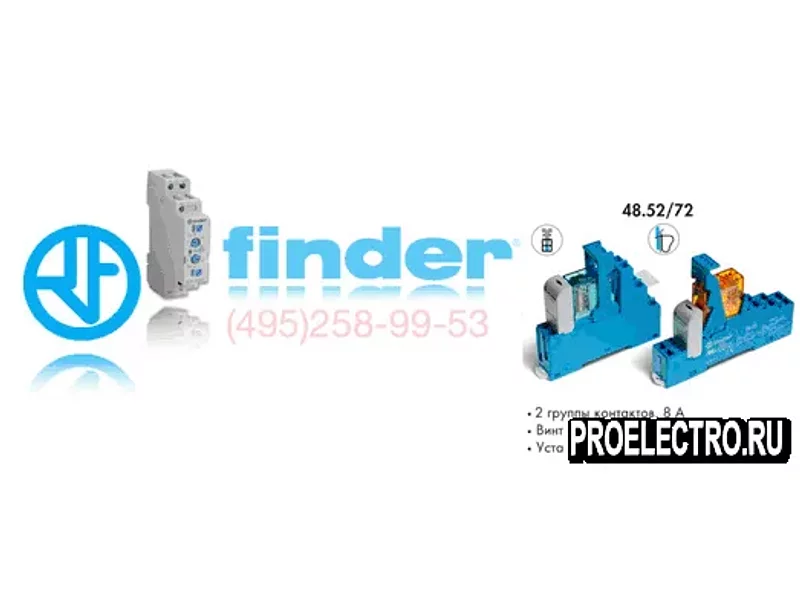 Реле Finder 48.52.8.110.0060 SPB Интерфейсный модуль реле