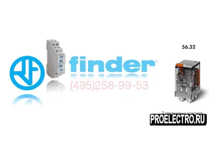 Реле Finder 56.32.9.060.0040 PAS Миниатюрное силовое реле