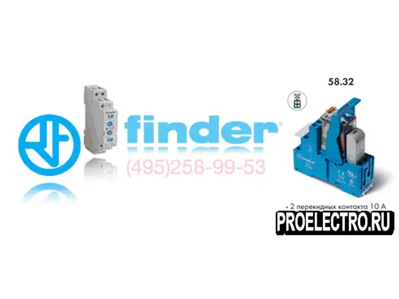 Реле Finder 58.32.9.024.0050 SPA Интерфейсный модуль реле