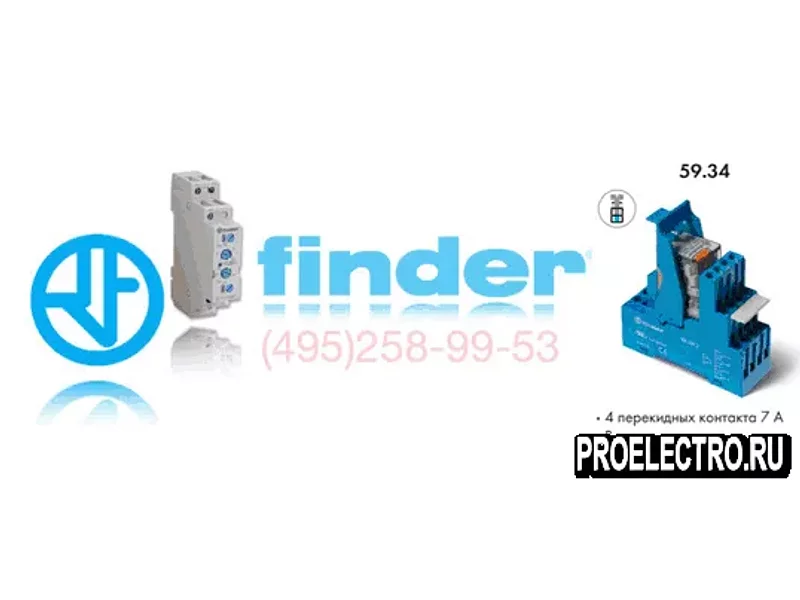 Реле Finder 59.34.9.024.0050 SPA Интерфейсный модуль реле
