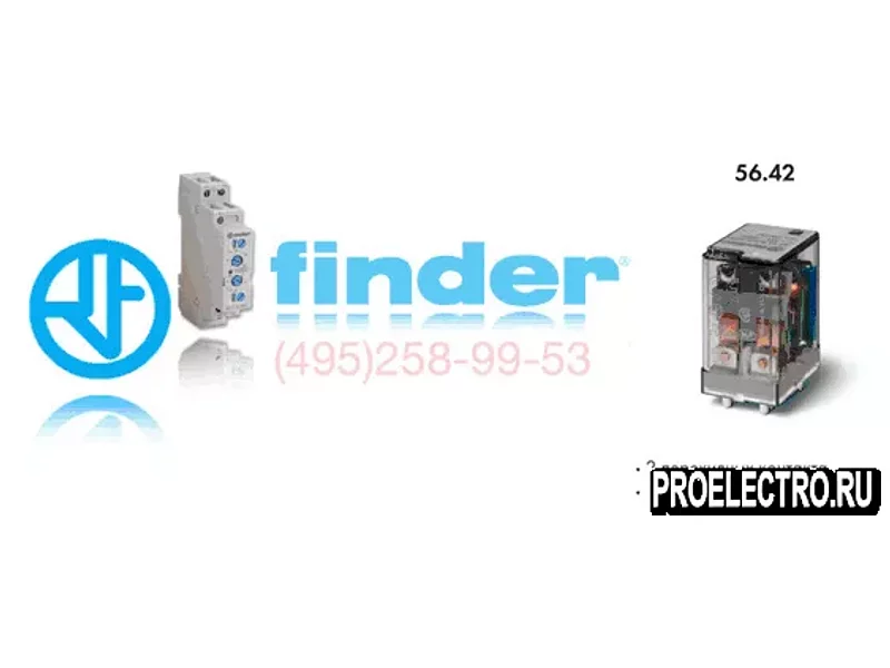 Реле Finder 56.42.8.230.0000 PAS Миниатюрное силовое реле