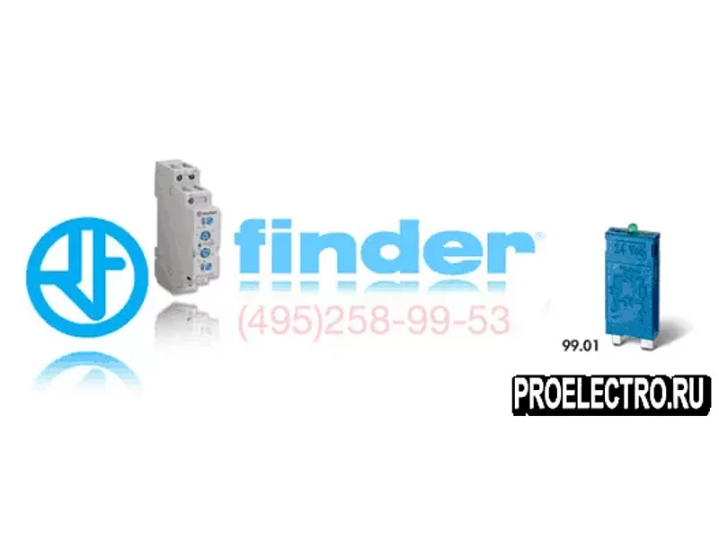 Реле Finder 99.01.9.145.90 Модуль индикации и защиты обмотки