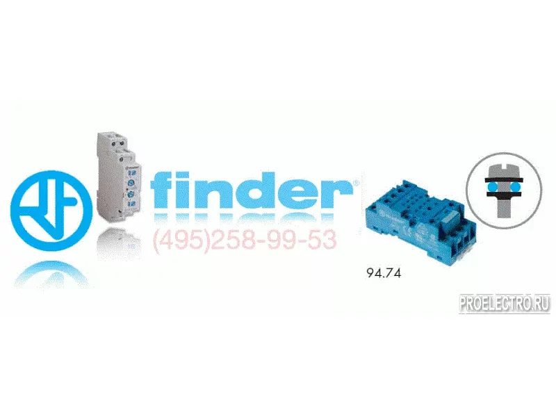 Реле Finder 94.74.0 SMA Розетка для 55 серии