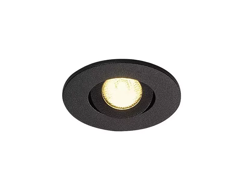 SLV 113970 NEW TRIA 40 ROUND CS светильник встраиваемый IP44 4.4Вт с БП и LED 3000К