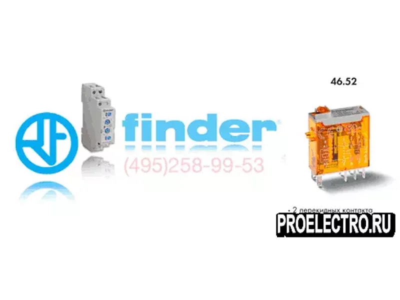 Реле Finder 46.52.8.110.0020 Миниатюрное промышленное P.C.B реле