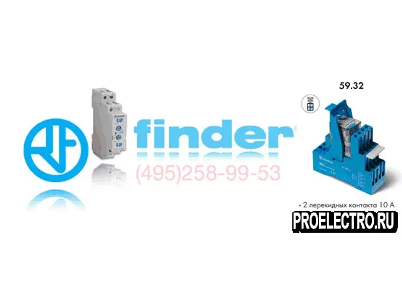Реле Finder 59.32.8.012.0060 SMA Интерфейсный модуль реле