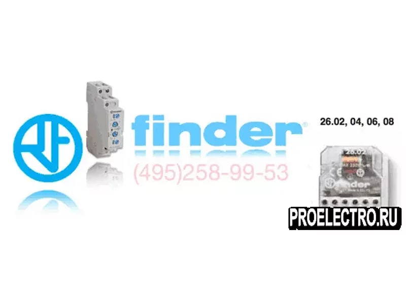 Реле Finder 26.08.8.012.0000 PAB Импульсное реле