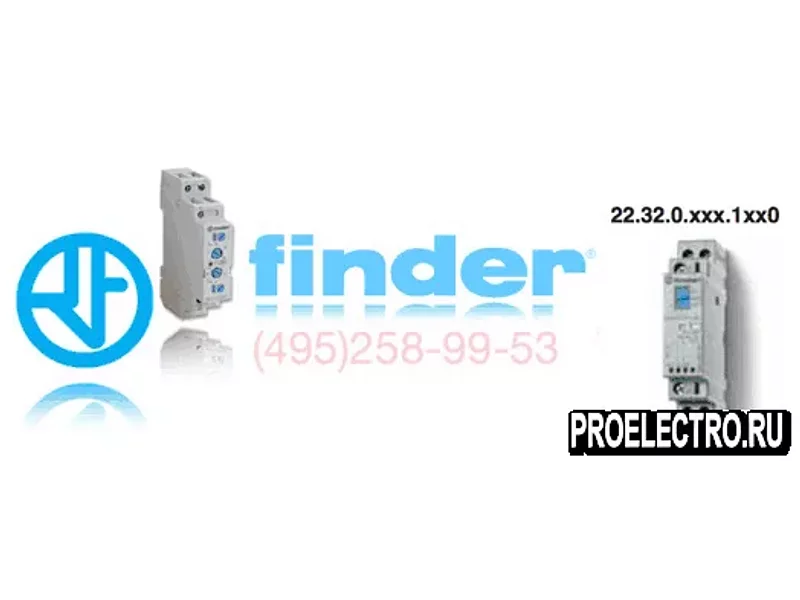 Реле Finder 22.32.0.230.1320 Модульное одностабильное реле