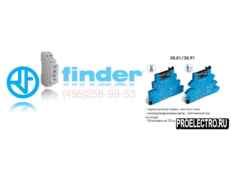 Реле Finder 38.81.7.060.7048 Интерфейсный модуль реле