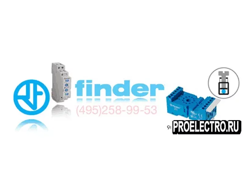 Реле Finder 90.03. SMA Розетка для реле 60.12 60.13
