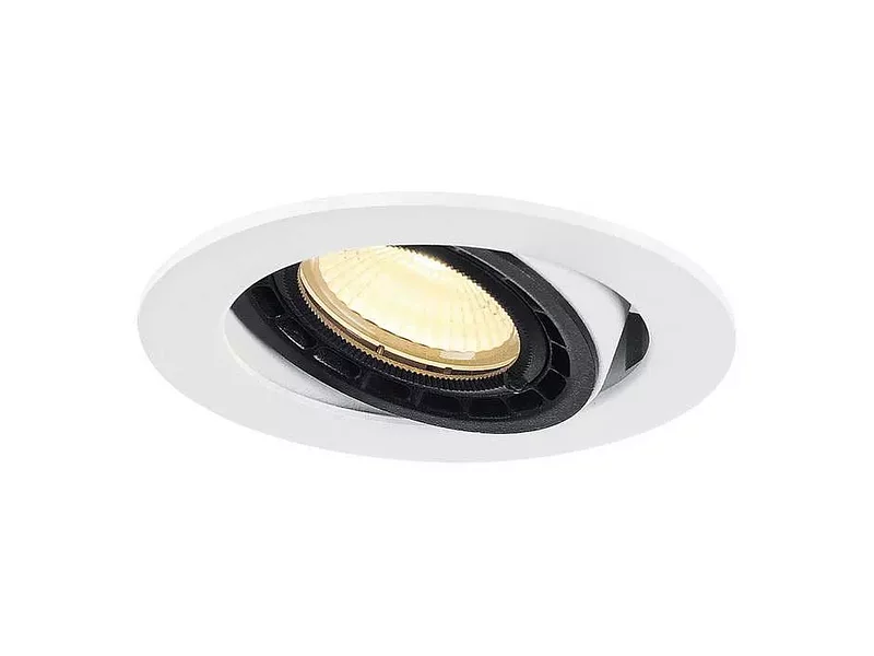 SLV 116311 SUPROS 78 DL светильник встраиваемый 12Вт с БП и LED 3000К, 700лм, 60°