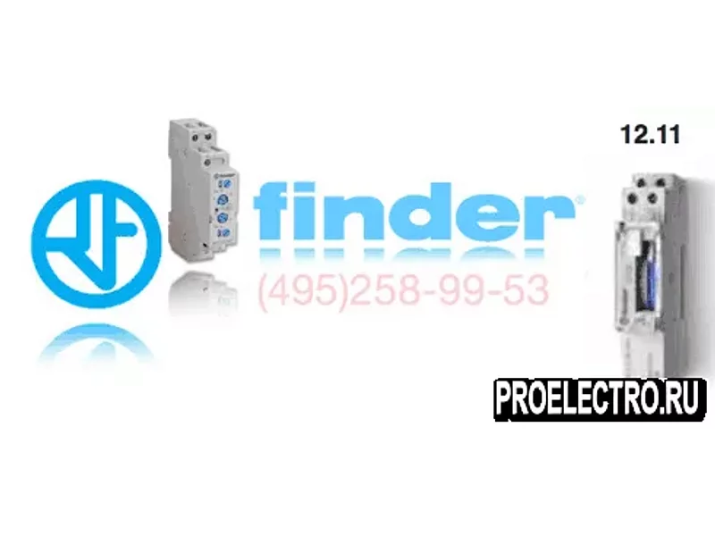Реле Finder 12.11.8.230.1000 PAS Реле времени