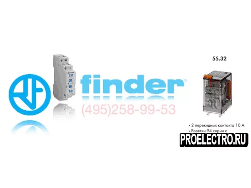 Реле Finder 55.32.8.024.5054 Миниатюрное универсальное реле