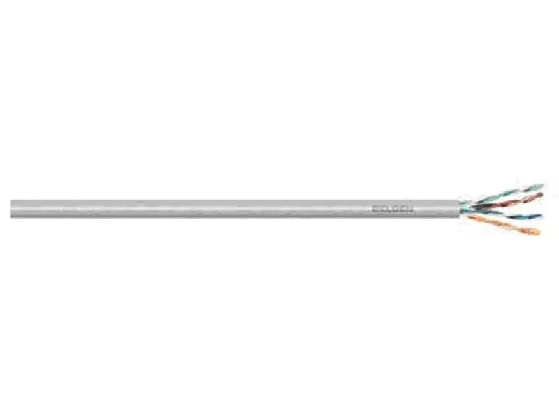 Витая пара неэкранированный UTP Cat5e, 4пары, 24AWG, PVC, м.ж. (Belden/1592A)