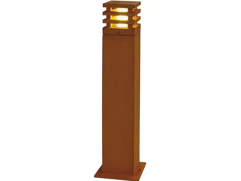 SLV 229421 RUSTY SQUARE 70 светильник ландшафтный IP55 для лампы E27 11Вт макс.