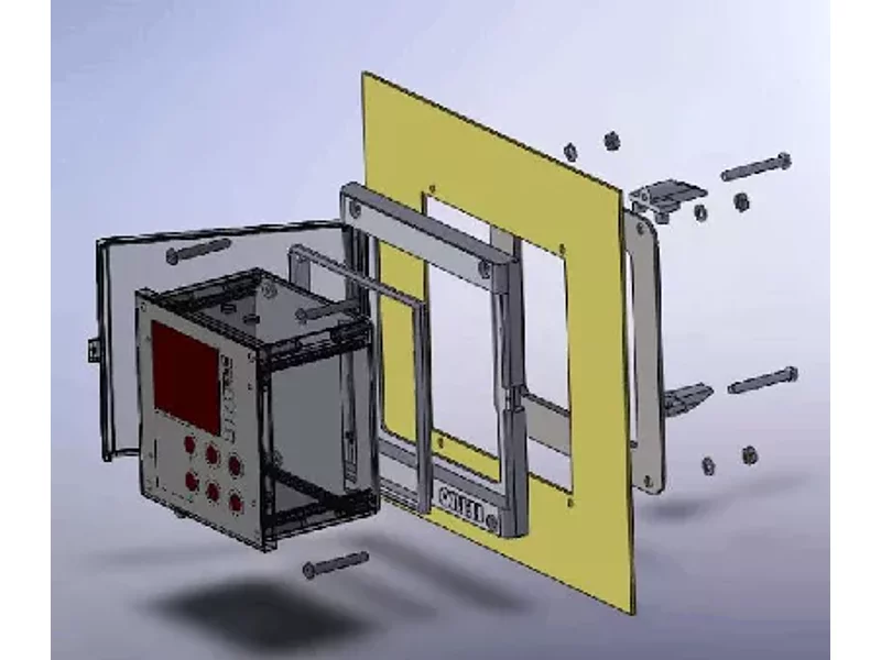 Рамка монтажная 96х96