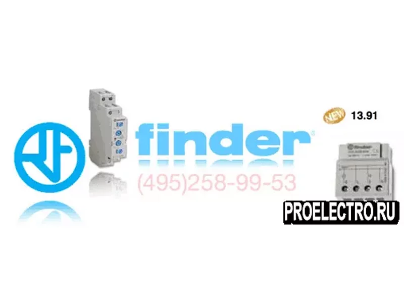 Реле Finder 13.91.8.230.0000 Электронное импульсное реле