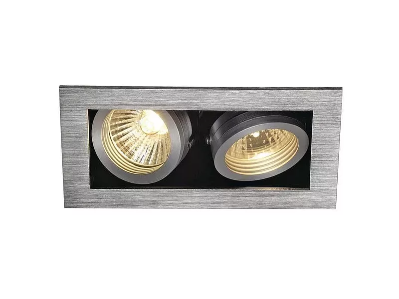 SLV 115526 KADUX 2 GU10 светильник встраиваемый для 2-х ламп GU10 по 50Вт макс.