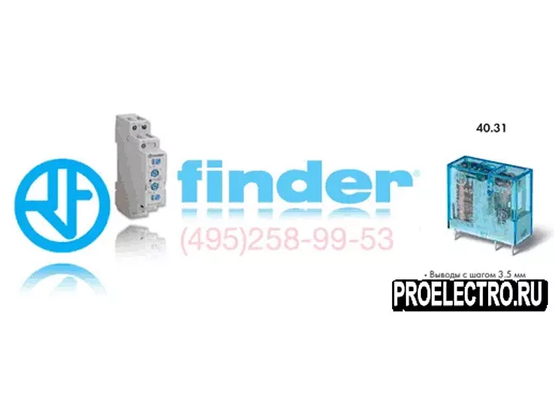Реле Finder 40.31.8.012.5000 PAC Миниатюрное P C B реле