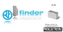Реле Finder 41.52.9.024.5311 Низкопрофильное миниатюрное P C B реле