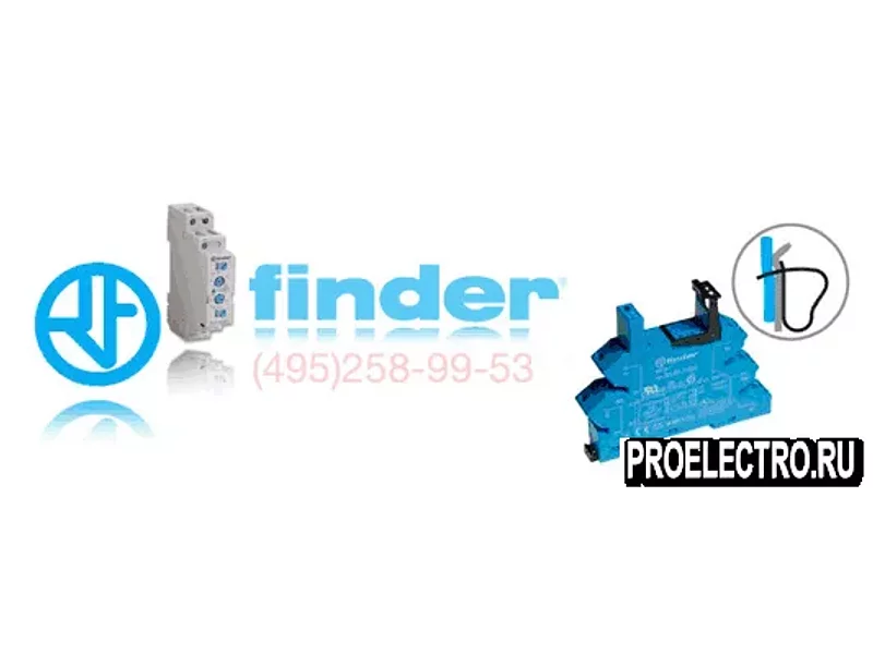 Реле Finder 93.52.0.240 Розетка для реле 34 и 38