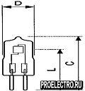 Лампы галогенные - Капсульные сетевого напряжения Clickline