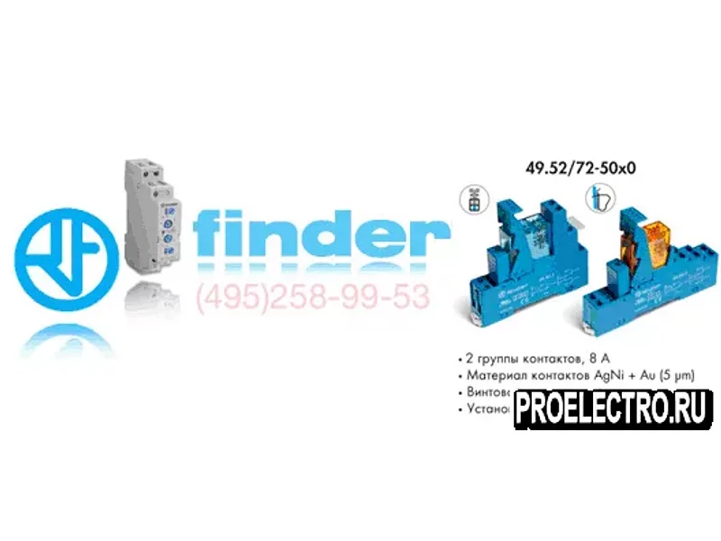 Реле Finder 49.52.8.012.0060 SPB Интерфейсный модуль реле