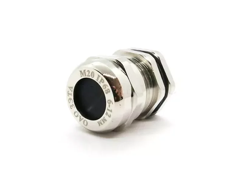 zeta30117 Кабельный ввод М 20 латунный УТ1,5 IP68 (d кабеля 6-12 мм) ЗЭТА