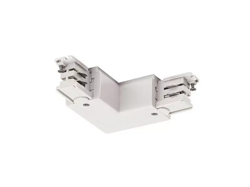 SLV 1001386 3Ph | S-TRACK, L-коннектор с разъёмом питания, 16А макс.