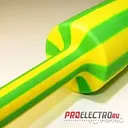 Трубка PBF 25.4/12.7мм термоусаживаемая желто-зеленая