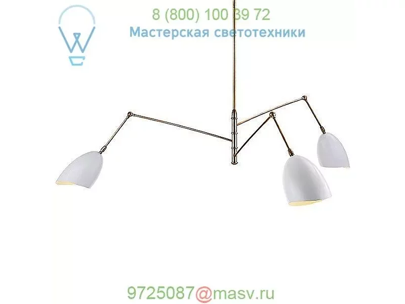 Visual Comfort Sommerard Chandelier ARN 5009HAB-BLK, светильник
