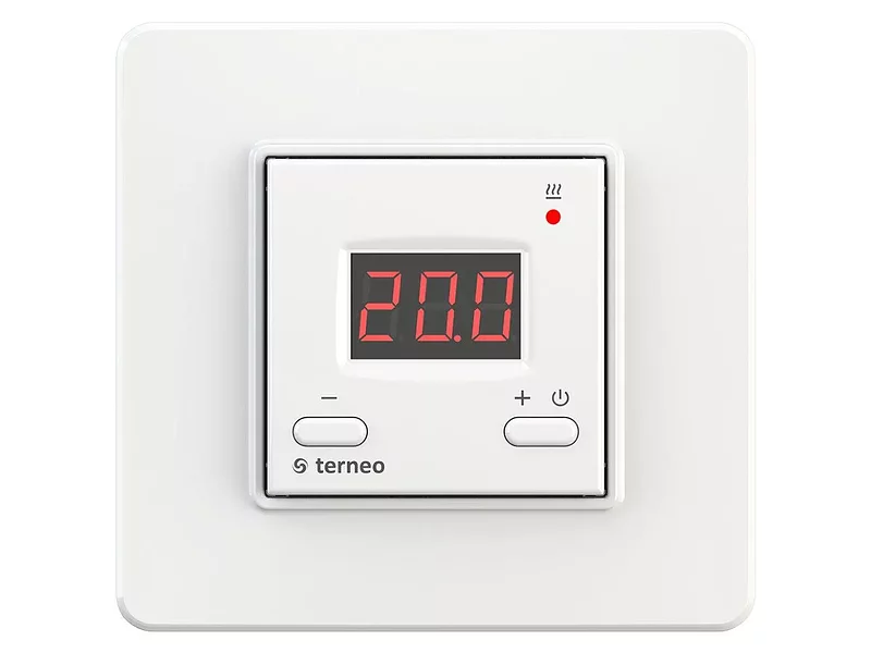 Терморегулятор для теплого пола terneo st, 16 А, 3 кВт (00813)