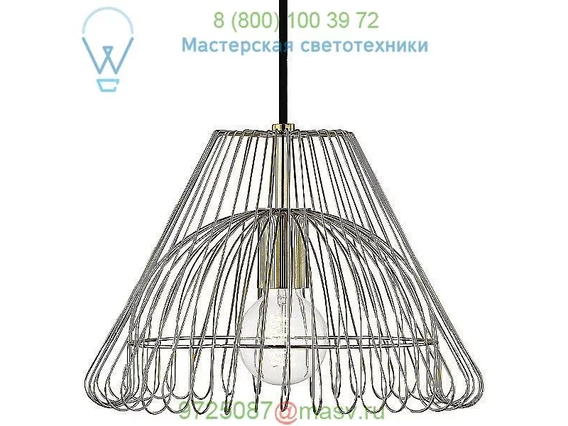 Katie Pendant Light Mitzi - Hudson Valley Lighting H180701S-PB, подвесной светильник