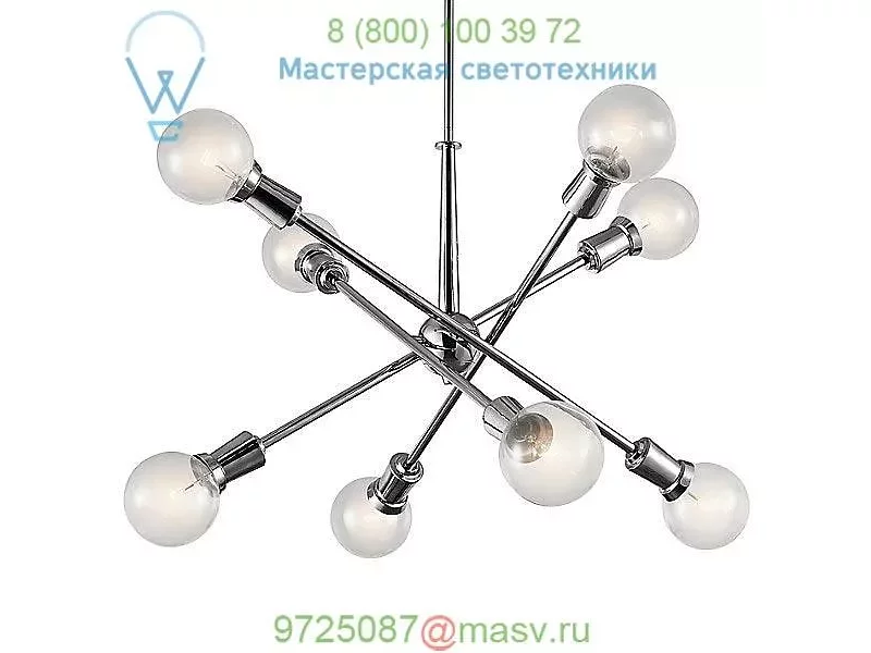 43118NBR Kichler Armstrong 10 Light Chandelier, светильник