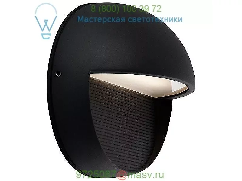 EW3506-BK Byron Outdoor LED Wall Sconce Kuzco Lighting, уличный настенный светильник