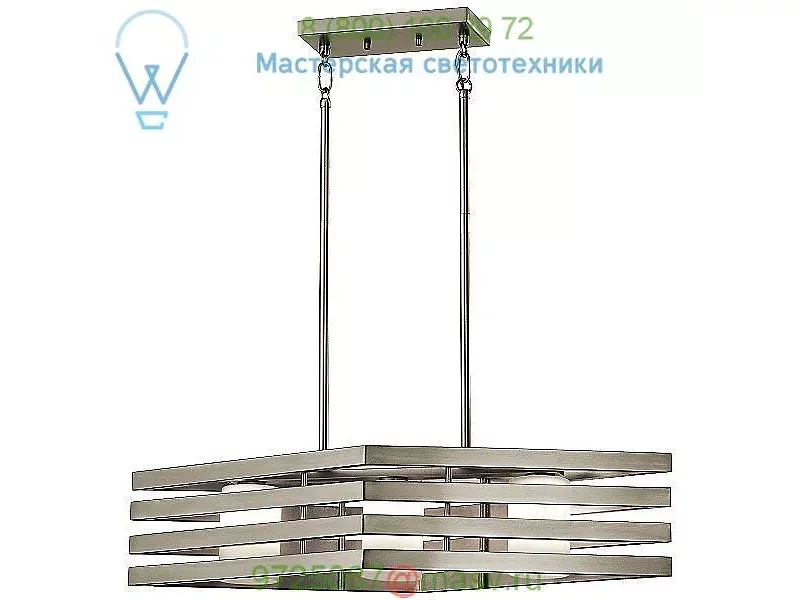 43686NI Kichler Realta Linear Chandelier, светильник