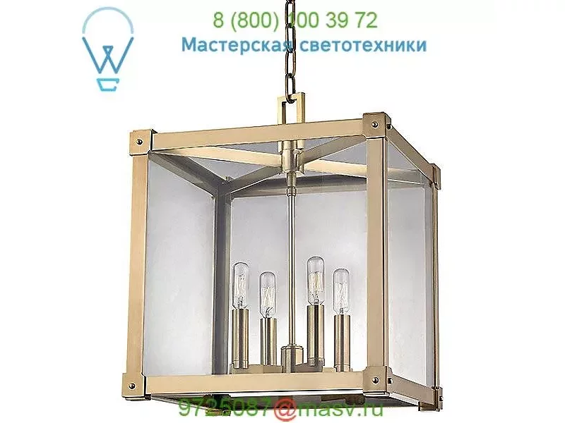 Forsyth Pendant Light Hudson Valley Lighting 8612-AGB, светильник