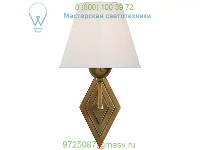 Visual Comfort Bettina Wall Light AH 2050GM-PL, настенный светильник