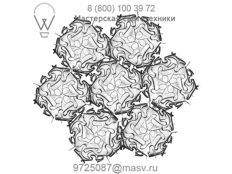 VEL78SOS0006LE000 Veli 7 Suspension Light Slamp, светильник