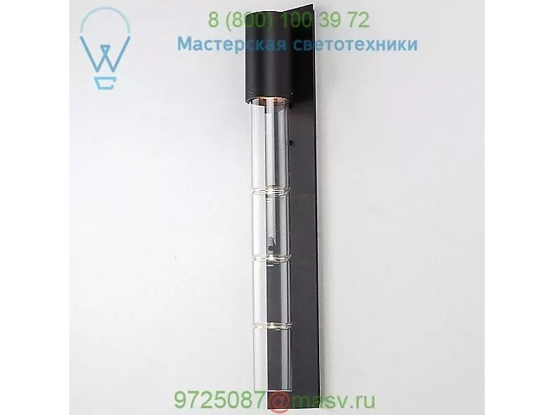 Bamboo Outdoor Box Wall Light ODB0052-18-AG-BC-G1 Hammerton Studio, уличный настенный светильник