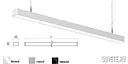 Светодиодный подвесной светильник INI led 01