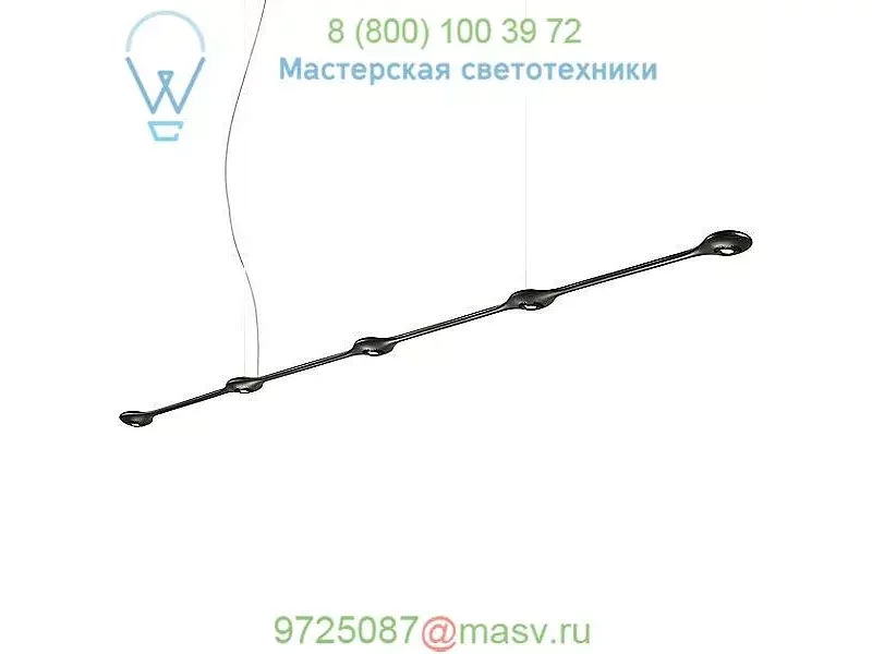 Tokio Carbon 5.8 Foot Linear Suspension Light , светильник