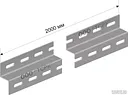 К239 Профиль зетовый К-239 УТ1,5 (горячий цинк) 60x40x60 S=3mm