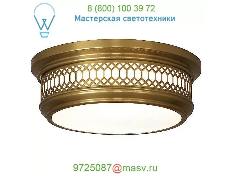 Robert Abbey WILLIAMSBURG Tucker Flush Mount Ceiling Light 306, светильник