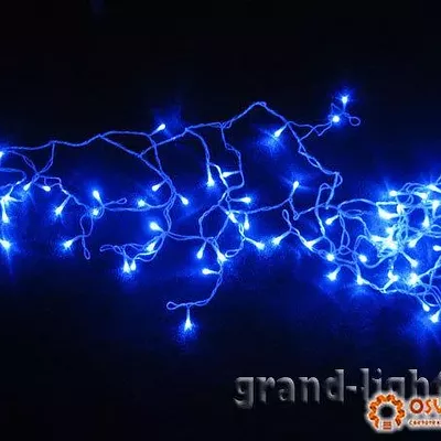 Светодиодные гирлянды сосульки бахрома LED PHICL-5*0.5M-198-240V white cable
